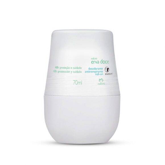 DESODORANTE ANTITRANSPIRANTE ROLL-ON INVISIBLE ERVA DOCE