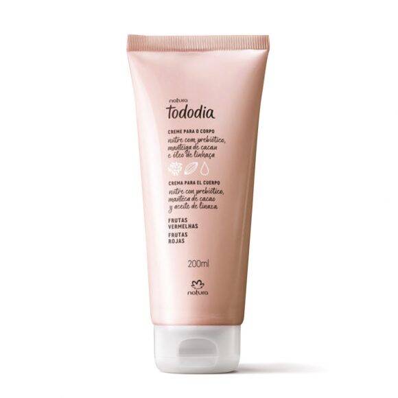CREMA NUTRITIVA PARA CUERPO FRUTAS ROJAS 200 ML