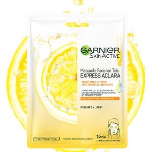 Mascarilla en tela Garnier Express Aclara 28 g